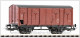 Piko 58763, EAN 4015615587637: H0 DC Gedeckter Güterwagen Kdn PKP III