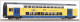 Piko 58809, EAN 4015615588092: H0 DC Doppelstockwagen 2. Klasse Metronom VI