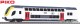Piko 58814, EAN 4015615588146: H0 DC Doppelstocksteuerwagenwagen 2. Klasse SCNB VI
