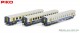 Piko 94395, EAN 4015615943952: Piko N-gauge export models, car set of three passenger cars BLS/BN