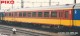 Piko 97644, EAN 4015615976448: H0 DC Personenwagen ICR 2. Klasse mit Gepäckabteil NS/SNCB