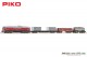 Piko 97935, EAN 4015615979357: H0 DC analog Start-Set mit Bettung BR 130 CSD + 3 Güterwagen