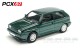 PCX87 PCX870084, EAN 4052176494615: H0/1:87 VW Rallye Golf metallic dunkelgrün, 1989 (PCX)