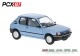 PCX87 PCX870506, EAN 4052176786888: 1:87 Peugeot 205 GTI, metallic-hellblau, 1984