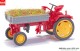 Busch-Automodelle 210005002, EAN 4260458431832: 1:87 Traktor RS09 mit Pritsche und Heuladung