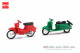 Busch-Automodelle 210008904, EAN 4260458430873: Bausatz Schwalbe grün/rot