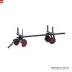 Busch-Automodelle 210009404, EAN 4260458432464: Langholzanhänger, Schwarz