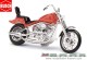 Busch-Automodelle 40153, EAN 4001738401530: US Motorrad rotmetallic