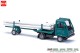 Busch-Automodelle 42236, EAN 2000075658432: Multicar mit Nachläufer/Masten