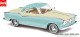 Busch-Automodelle 43118, EAN 4001738431186: Borgward Isabella Coupé, Blau