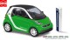 Busch-Automodelle 46225, EAN 4001738462258: H0/1:87 Smart Fortwo electric grün