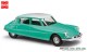 Busch-Automodelle 48020, EAN 4001738480207: Citroen DS19 2-farbig, grün