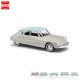 Busch-Automodelle 48024, EAN 4001738480245: Citroën DS19, zweifarbig, Grau