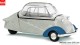 Busch-Automodelle 48816, EAN 4001738488166: 1:87 Messerschmitt Kabinenroller KR200, grau/blau. Bj.1956