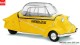 Busch-Automodelle 48820, EAN 4001738488203: 1:87 Messerschmitt Kabinenroller KR 200, Werra Post, Gelb