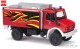 Busch-Automodelle 51055, EAN 4001738510553: H0/1:87 Mercedes-Benz Unimog U 5023 mit Schlingmannaufbau, Feuerwehr Ohrdruf