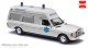 Busch-Automodelle 52213, EAN 4001738522136: H0/1:87 Mercedes-Benz VF 123 Miesen, KTW Ambulance Frankreich