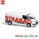 Busch-Automodelle 52442, EAN 4001738524420: Ford Transit Custom Strabag