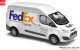 Busch-Automodelle 52516, EAN 4001738525168: Ford Transit Custom HD, FedEx