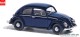 Busch-Automodelle 52903, EAN 4001738529036: H0/1:87 VW Käfer Brezelfenster blau
