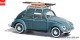 Busch-Automodelle 52911, EAN 4001738529111: H0/1:87 VW Käfer mit Dachgepäckträger