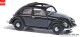 Busch-Automodelle 52942, EAN 4001738529425: 1:87 VW Käfer mit Brezelfenster schwarz mit SD offen