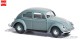 Busch-Automodelle 52950, EAN 4001738529500: H0/1:87 VW Käfer mit Ovalfenster, hellblau
