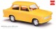 Busch-Automodelle 53100, EAN 4001738531008: H0/1:87 Trabant P601 Limousine, orange