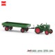 Busch-Automodelle 54102, EAN 4001738541021: Deutz F1M 414 mit Anhänger