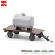 Busch-Automodelle 59974, EAN 4001738599749: Anhänger mit Wasserfass