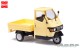 Busch-Automodelle 60003, EAN 4001738600032: 1:43,Piaggio Ape 50 Gelb