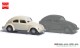 Busch-Automodelle 89130, EAN 4001738891300: VW Käfer Brezelfenster, beige