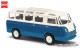 Busch-Automodelle 94151, EAN 4001738941517: Goliath Luxusbus blau/creme