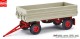 Busch-Automodelle 95041, EAN 4001738950410: H0/1:87 Anhänger HW 80.11 grau/rot