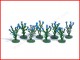 Busch-Zubehör 1247, EAN 4001738012477: H0 Kornblumenpflanzen 8 Stück