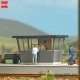 Busch-Zubehör 1378, EAN 4001738013788: H0 Bahnsteigkiosk DDR