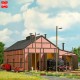 Busch-Zubehör 1956, EAN 4001738019568: H0 Lokschuppen (dreiständig)