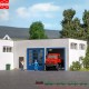 Busch-Zubehör 1967, EAN 4001738019674: Kleine Fahrzeughalle H0