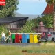 Busch-Zubehör 1988, EAN 4001738019889: 4x Fahrradboxen H0