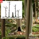 Busch-Zubehör 7989, EAN 4001738079890: H0 Fuchsbau in einem ausgehöhlten Baumstamm