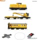 Roco 5100002, EAN 9005033063344: H0 DC Analog Start Set: Diesellokomotive BR 212 mit Kranzug, DB AG
