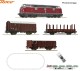 Roco 5110008, EAN 9005033382919: H0 DC z21 start Digitalset: Diesellokomotive BR 221 mit Güterzug, DB