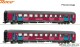 Roco 6200024, EAN 9005033062934: H0 DC 2-tlg. Set 1: Corailwagen SNCF