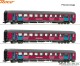 Roco 6200025, EAN 9005033062941: H0 DC 3-tlg. Set 2: Corailwagen SNCF