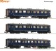 Roco 6200054, EAN 9005033066543: H0 DC 3-tlg. Set: Reisezugwagen Blokkendoos, NS