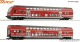 Roco 6200066, EAN 9005033068318: H0 DC 2-tlg. Set: Doppelstockwagen, DB AG VI