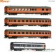 Roco 6200077, EAN 9005033070410: H0 DC 4-tlg. Set 1: Arlberg-Express, ÖBB