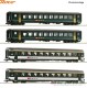 Roco 6200091, EAN 9005033070939: H0 DC 4-tlg. Set 2: IR 1617, SBB