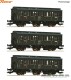 Roco 6200100, EAN 9005033071707: H0 DC 3-tlg. Set: Abteilwagen, PKP