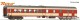 Roco 6200111, EAN 9005033072698: H0 DC Mitteleinstiegswagen 2. Klasse/Gepäck ÖBB